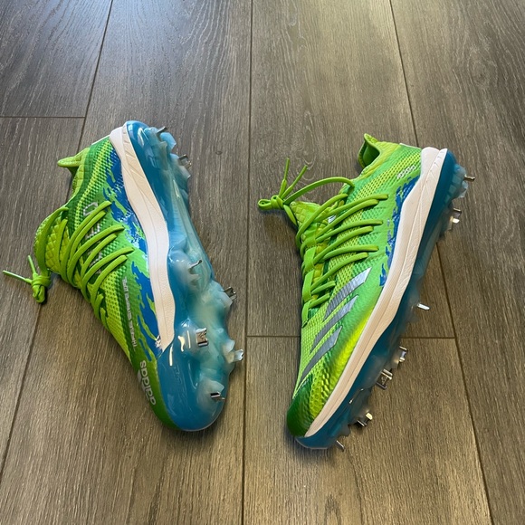 Adidas Lime Green Adizero Baseball 
